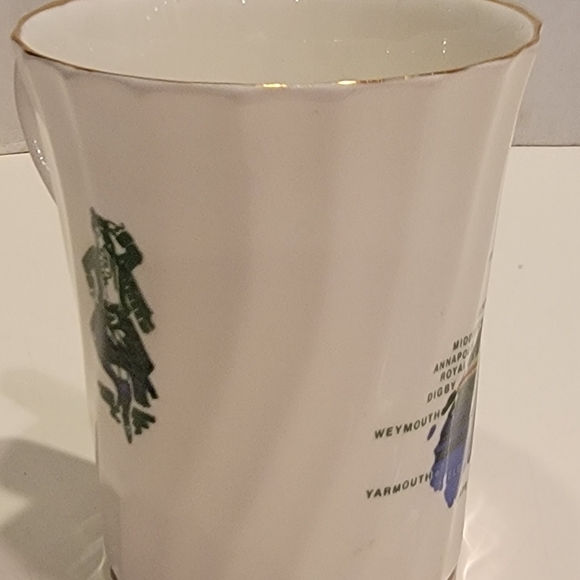 Vintage Crown Warwick Nova Scotia Tartan Canada Souvenir Mug Made In England - Picture 5 of 9